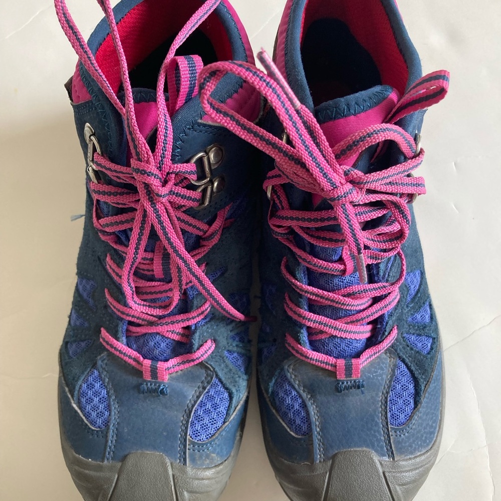 Merrell Capra mid waterproof hiking boots youth 4 - Picture 2 of 5
